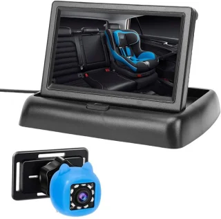 SnelShoppen Autocamera voor baby's 4,3 inch monitor met nachtzicht