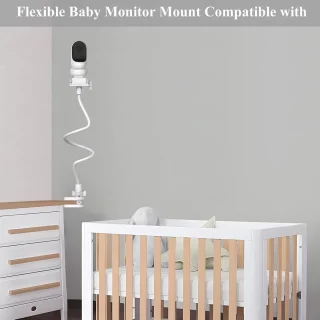 SnelShoppen - baby camera monitor houder voor Owlet camera - flexibele monitorsteun 85 cm