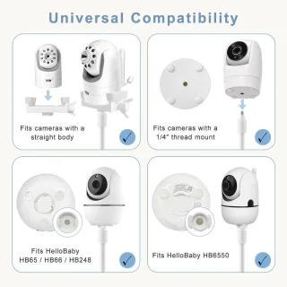 SnelShoppen - baby monitor bevestigingsbeugel voor baby camera