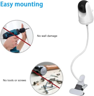SnelShoppen - Baby Monitor Clip Houder voor 720p HD Video Baby Monitor