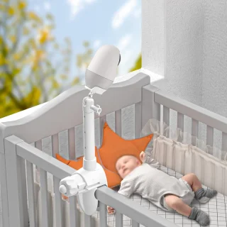 SnelShoppen - baby monitor clip houder voor beveiligingscamera, 2K indoor camera, wifi baby monitor