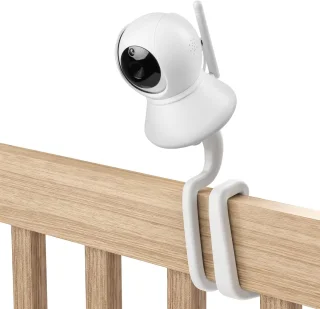 SnelShoppen baby monitor holder voor SM35PTZ en meeste babyfoons, wit