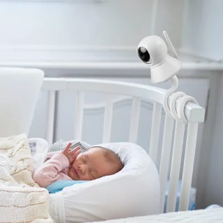 SnelShoppen baby monitor holder voor SM35PTZ en meeste babyfoons, wit