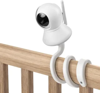 SnelShoppen baby monitor holder voor SM35PTZ en meeste babyfoons, wit