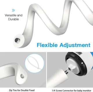 SnelShoppen - Baby Monitor Houder, flexibele stand voor babycamera