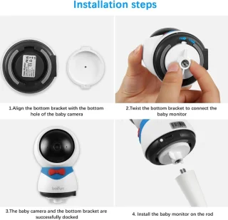 SnelShoppen baby monitor houder voor 5S/6T/2S/VB805
