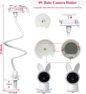 SnelShoppen baby monitor houder voor Arenti baby camera
