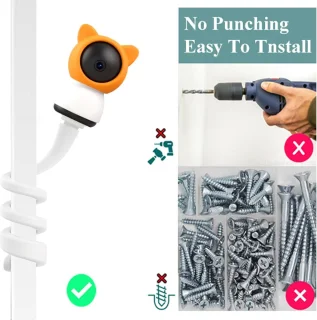 SnelShoppen - Baby Monitor Houder voor Baby 2S, Baby 5S, Baby 6T, Baby 1T, DEATTI BM101-M