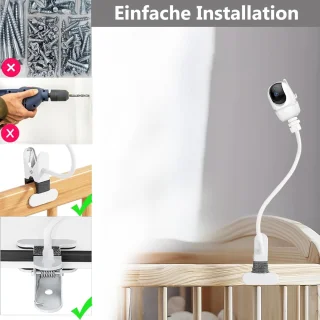 SnelShoppen baby monitor houder voor babycamera's