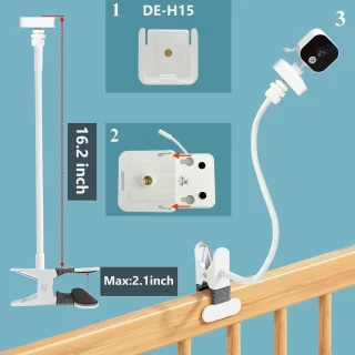 SnelShoppen baby monitor houder voor babycamera's