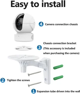 SnelShoppen baby monitor houder voor wandmontage
