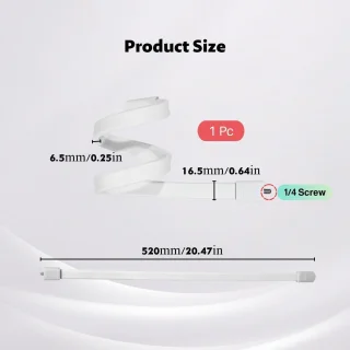 SnelShoppen baby monitor houder wit