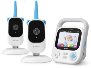 SnelShoppen baby monitor met 2 camera's