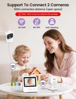 SnelShoppen - baby monitor met camera