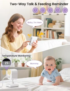 SnelShoppen - baby monitor met camera