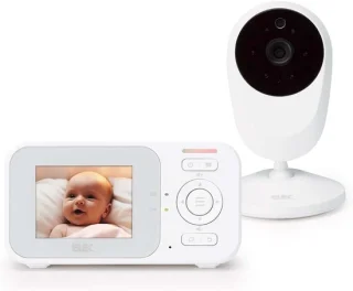 SnelShoppen baby monitor met camera en 2.4-inch kleurenbeeldscherm
