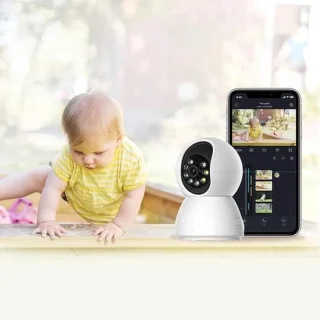 SnelShoppen baby monitor met camera en app