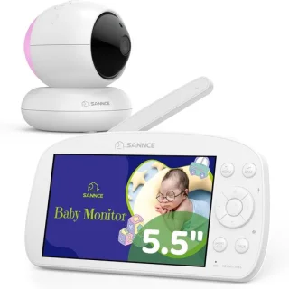 SnelShoppen - baby monitor met camera en nachtlampje