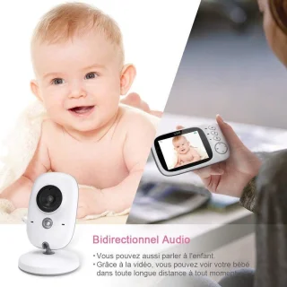 SnelShoppen babyfoon camera 3,2 inch lcd kleur