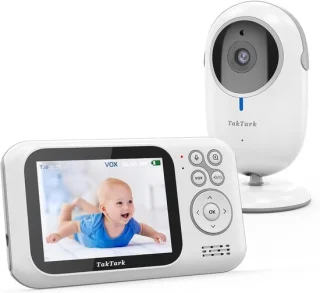 SnelShoppen - Babyfoon camera video 3,2 inch lcd draadloze babycamera