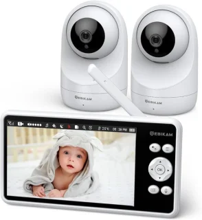 SnelShoppen Babyfoon met 2 camera's