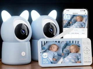 SnelShoppen - Babyfoon met 2 camera's