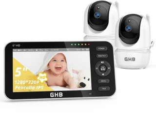 SnelShoppen babyfoon met 2 camera's