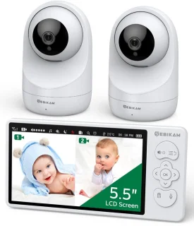 SnelShoppen babyfoon met 2 camera's
