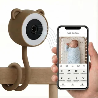 SnelShoppen babyfoon met camera 2K WiFi