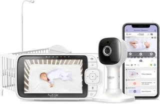 SnelShoppen - Babyfoon met camera 5 inch scherm