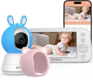 SnelShoppen - babyfoon met camera en nachtzicht