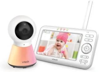 SnelShoppen babyfoon video color night light 5 inch