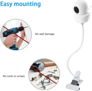 SnelShoppen - Babymonitorhouder voor Babysense S2/V43 babyfoon
