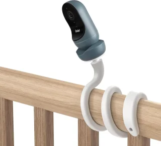 SnelShoppen Clip-houder voor Owlet Cam 2 / Owlet Cam Slimme Baby Monitor - Zwart