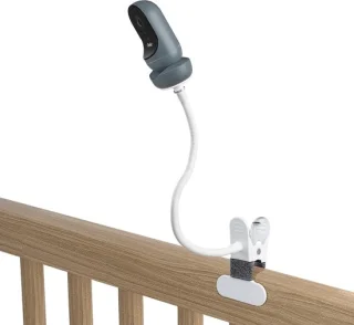 SnelShoppen Clip-houder voor Owlet Cam 2 / Owlet Cam Slimme Baby Monitor - Zwart