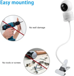 SnelShoppen clip mount voor baby monitor camera