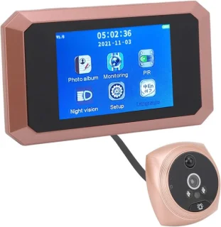 SnelShoppen digitale belzoeker met videocamera, 10,4 cm, roségoud