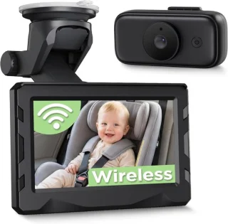 SnelShoppen draadloze babycamera auto