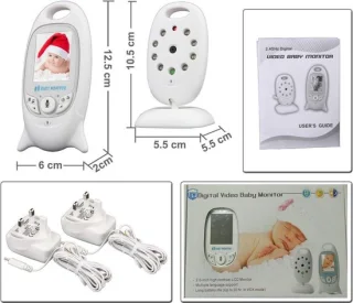 SnelShoppen draadloze digitale baby monitor camera 2 inch