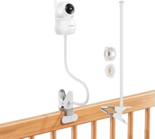 SnelShoppen - flexibele baby monitor clip houder 40 cm voor bed
