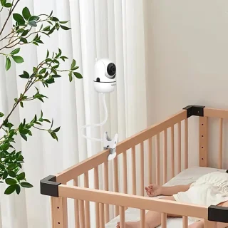 SnelShoppen - flexibele baby monitor clip houder 40 cm voor bed