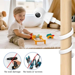 SnelShoppen - Flexibele baby monitor houder voor baby camera's en mobiele telefoons