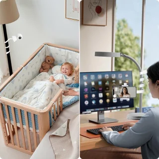SnelShoppen - Flexibele baby monitor houder voor baby camera's en mobiele telefoons