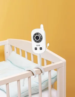 SnelShoppen - Flexibele Houder Geschikt voor Baby Monitor, Camera, Video, 2.4GHz, Beugel voor GHB Baby Monitor, Camera 5 inch, 720 HD Model 2023 - Gem