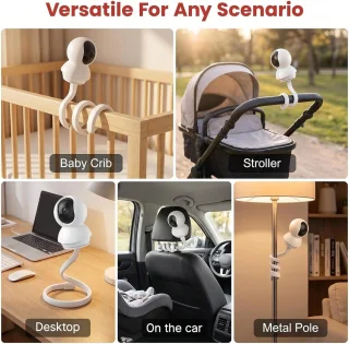 SnelShoppen flexibele houder voor babycamera en babymonitor - TP-Link Tapo Pan/Tilt