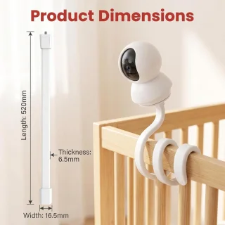 SnelShoppen flexibele houder voor babycamera en babymonitor - TP-Link Tapo Pan/Tilt