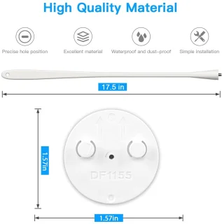 SnelShoppen flexibele houder voor babycamera, verstelbare muurbeugel voor Owlet Cam 2 en Smart Babymonitor