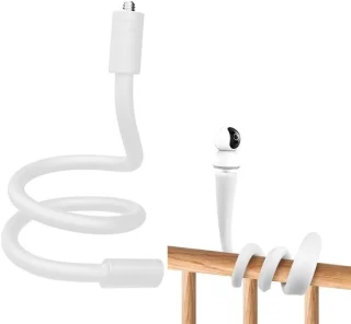SnelShoppen flexibele houder voor babyfoon met 1/4 inch schroefdraad