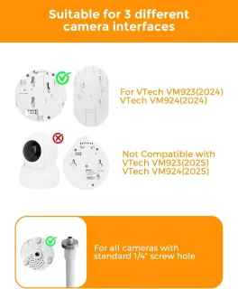 SnelShoppen flexibele swivel mount voor baby monitor