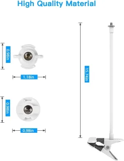 SnelShoppen flexibele twist clamp mount voor baby monitor